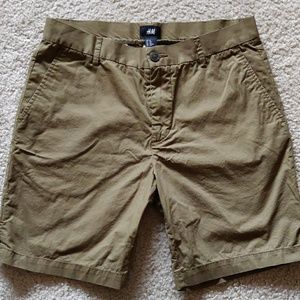 Olive Green Shorts